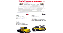 Desktop Screenshot of phils-towing.com